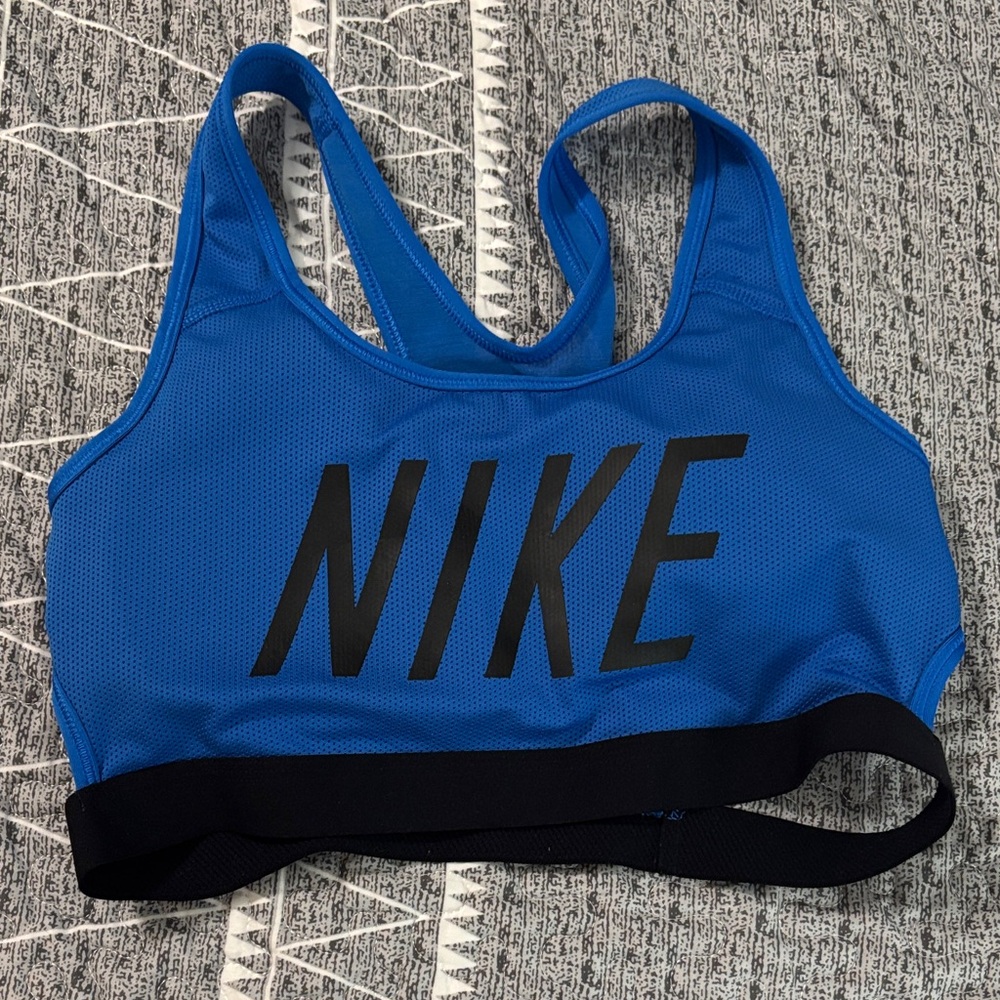Nike Women's Vibrant Blue Swim Top